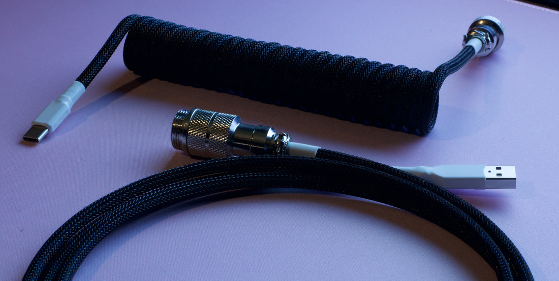 What is a Coiled Keyboard Cable?